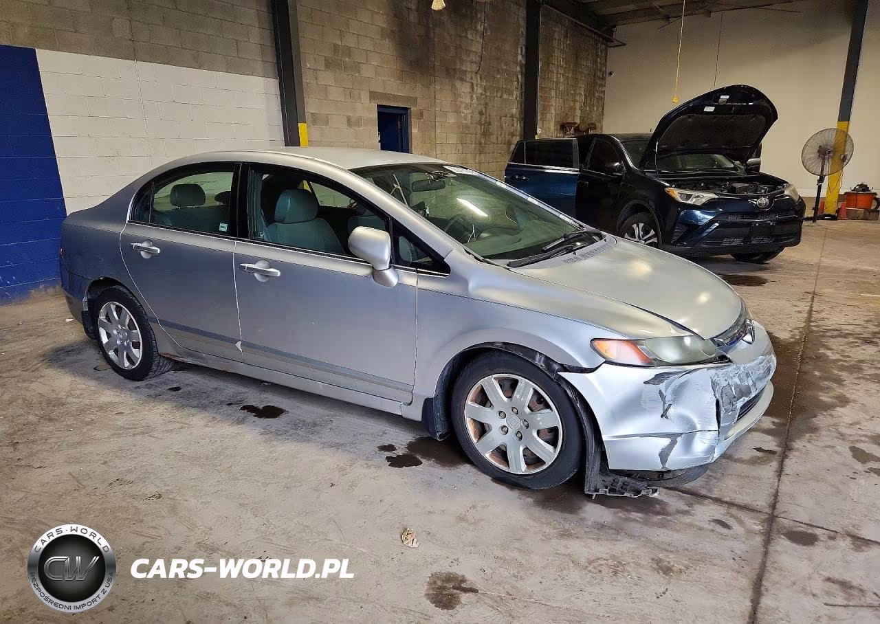 2008 Honda Civic Lx VIN:2HGFA16528H342462 - 4
