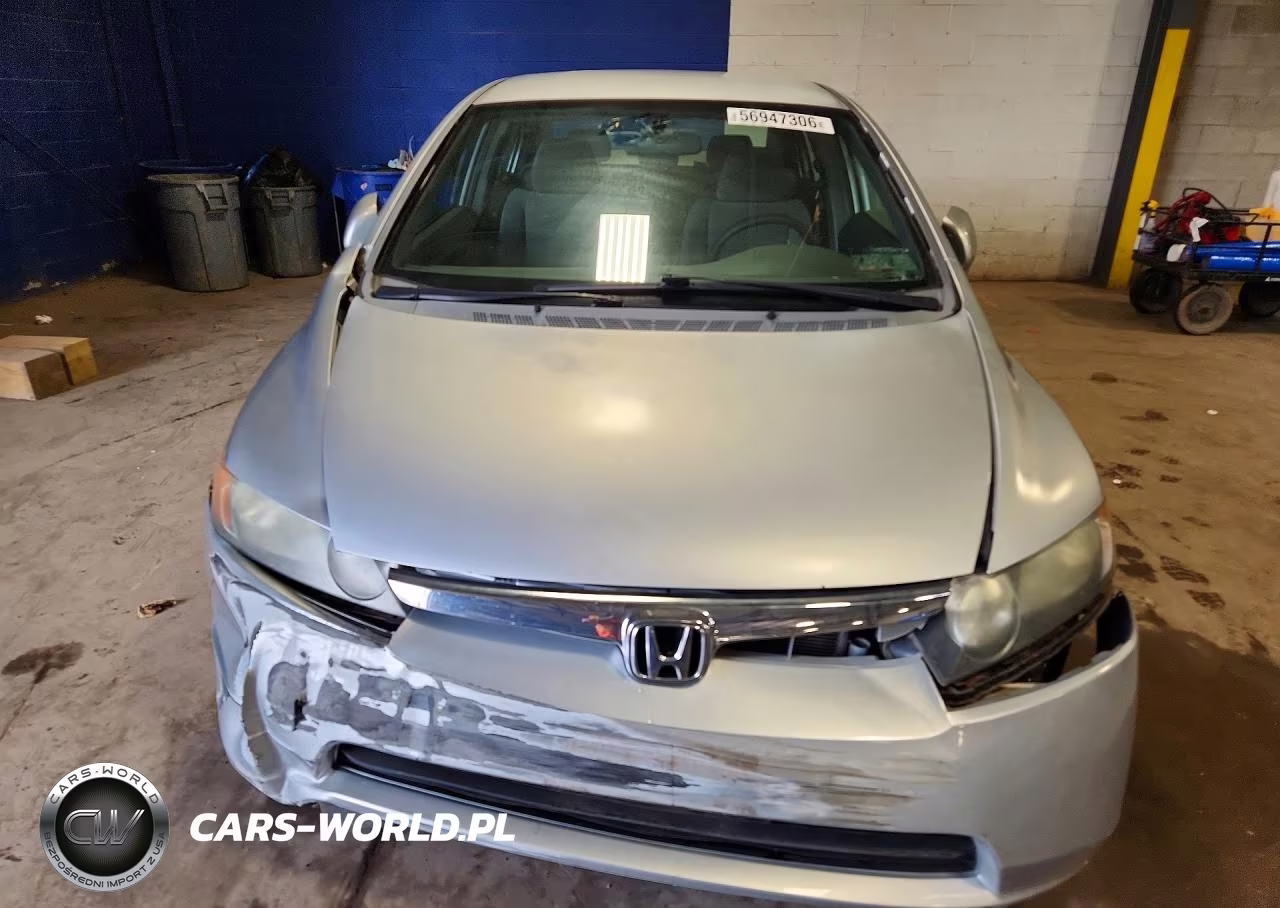 2008 Honda Civic Lx VIN:2HGFA16528H342462 - 5