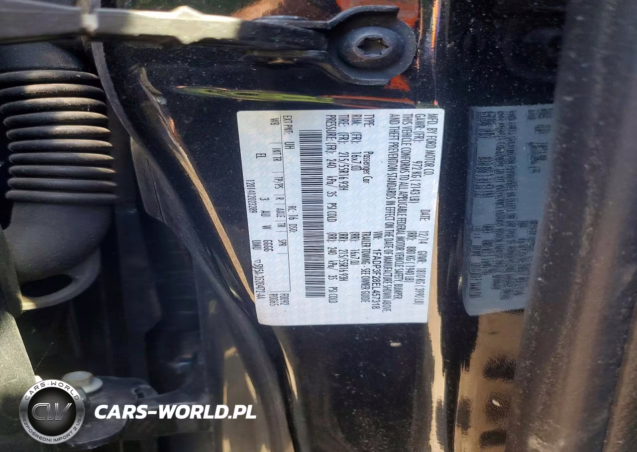 2014 Ford Focus Se VIN:1FADP3F28EL457318 - 12