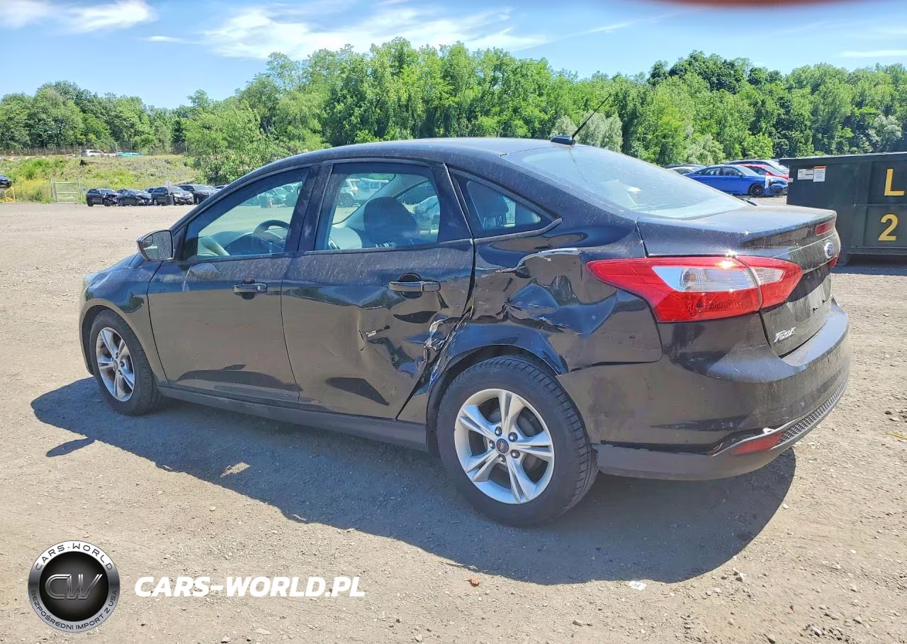 2014 Ford Focus Se VIN:1FADP3F28EL457318 - 2