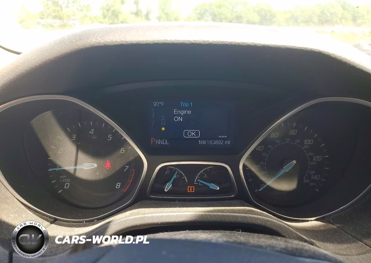 2014 Ford Focus Se VIN:1FADP3F28EL457318 - 9