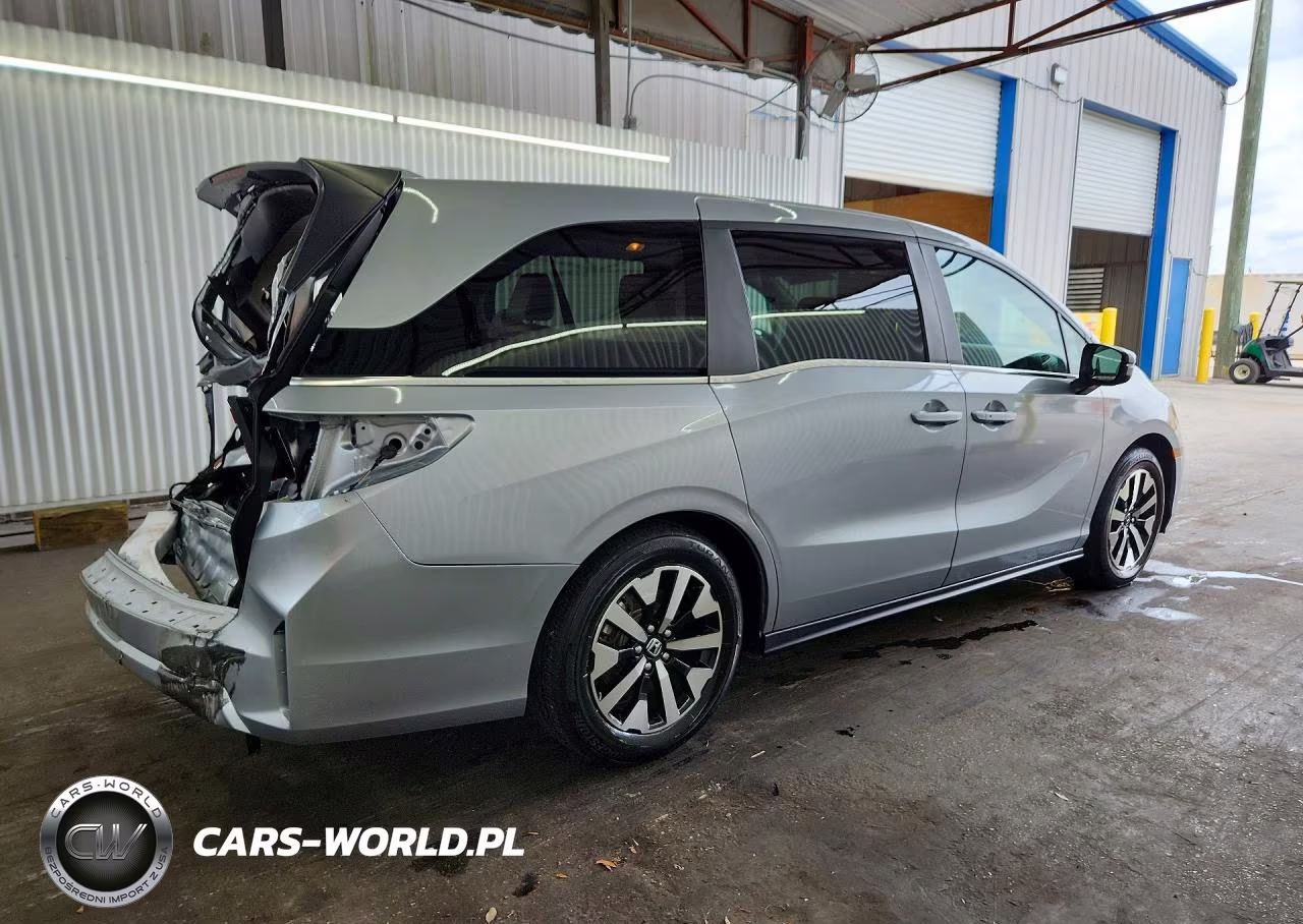 2025 Honda Odyssey Exl VIN:5FNRL6H60SB080270 - 3
