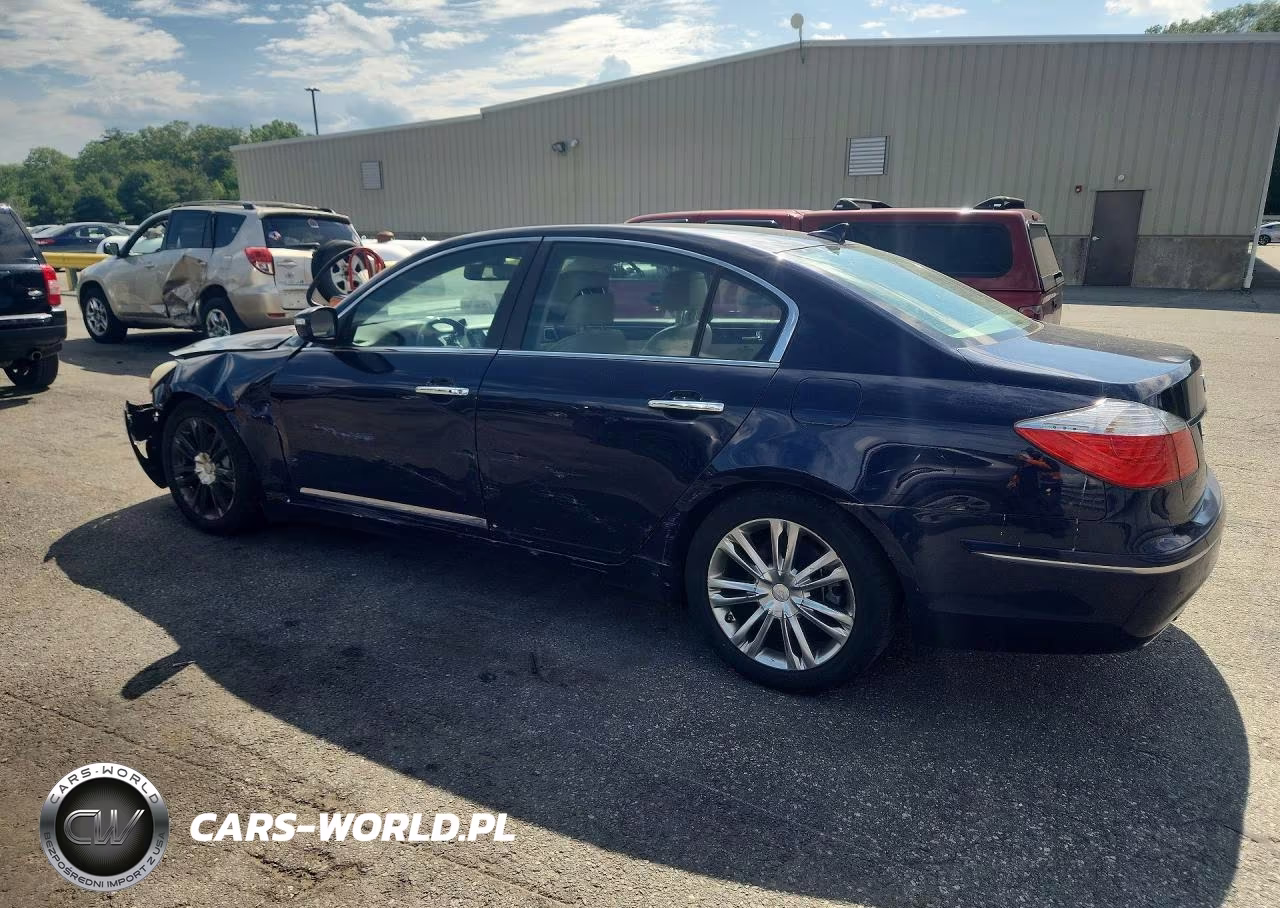 2010 Hyundai Genesis 4.6L VIN:KMHGC4DF2AU111070 - 2