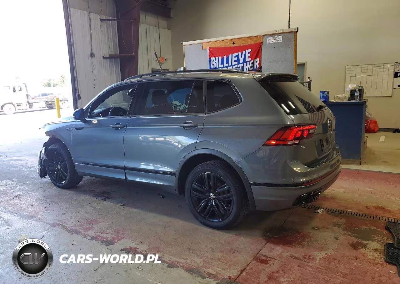 2022 Volkswagen Tiguan Se R-Line Black VIN:3VV8B7AX0NM098521 - 2
