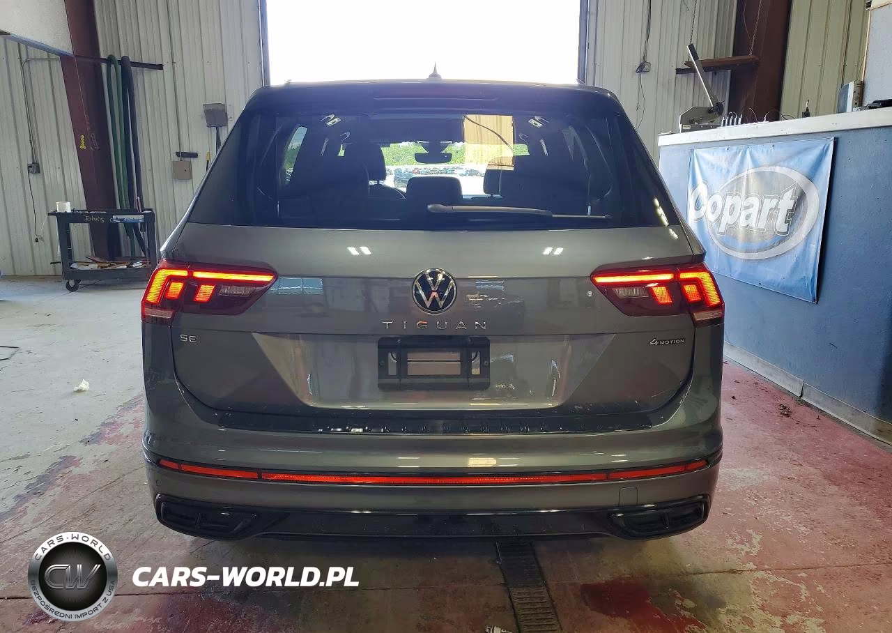2022 Volkswagen Tiguan Se R-Line Black VIN:3VV8B7AX0NM098521 - 6