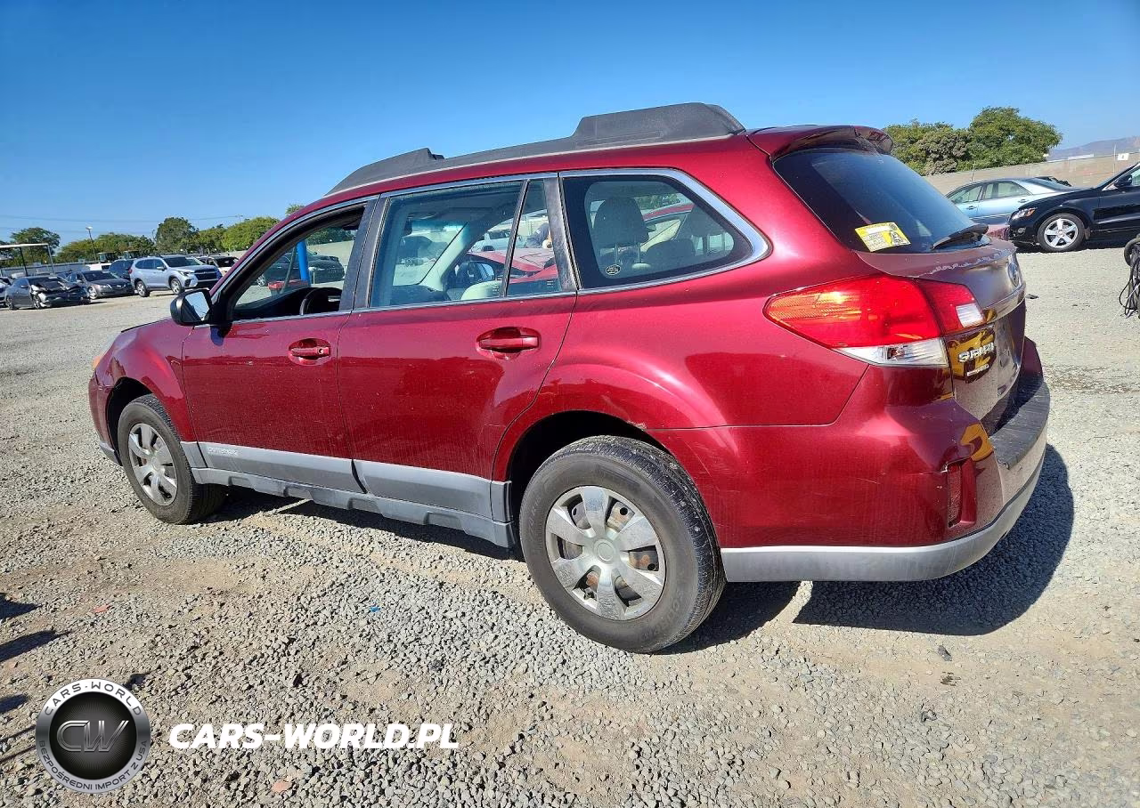 2011 Subaru Outback 2.5I VIN:4S4BRCAC0B1373816 - 2