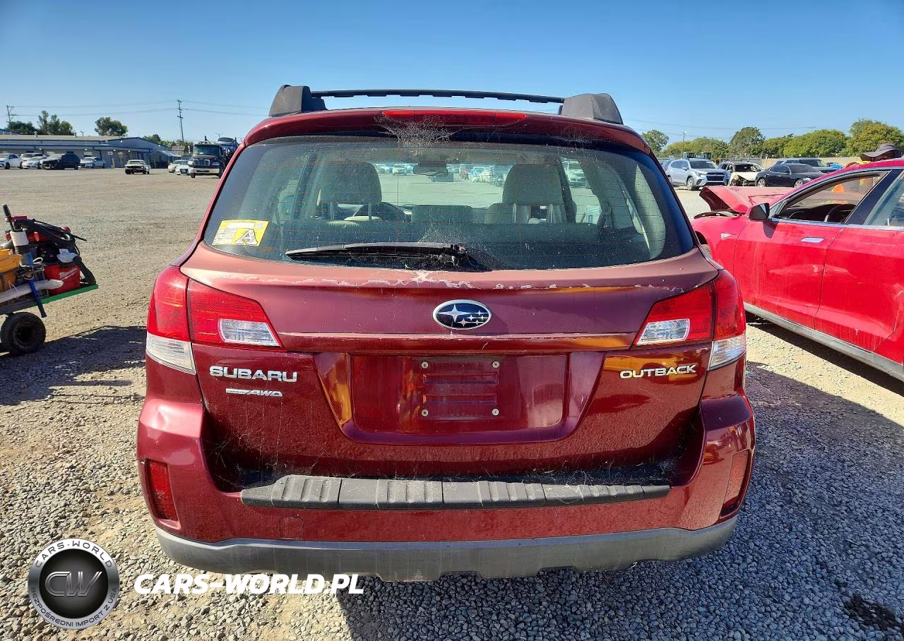 2011 Subaru Outback 2.5I VIN:4S4BRCAC0B1373816 - 6