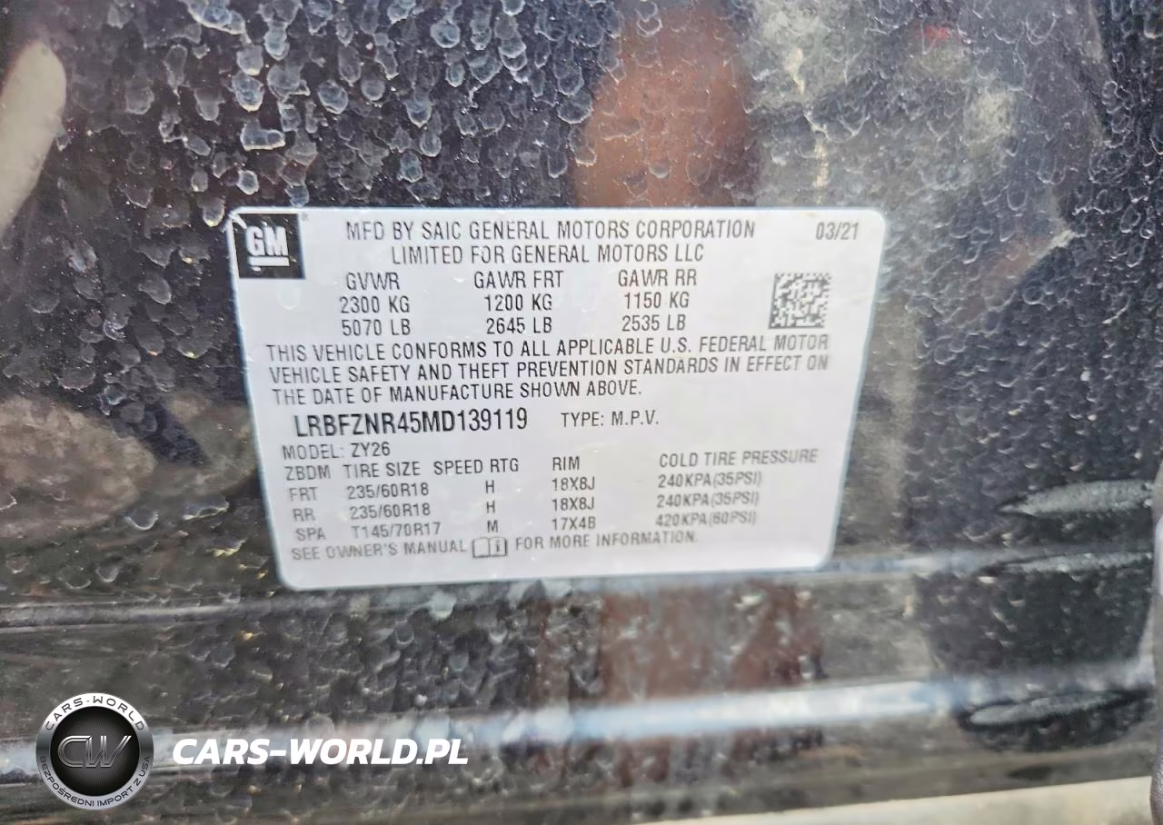 2021 Buick Envision Essence VIN:LRBFZNR45MD139119 - 12