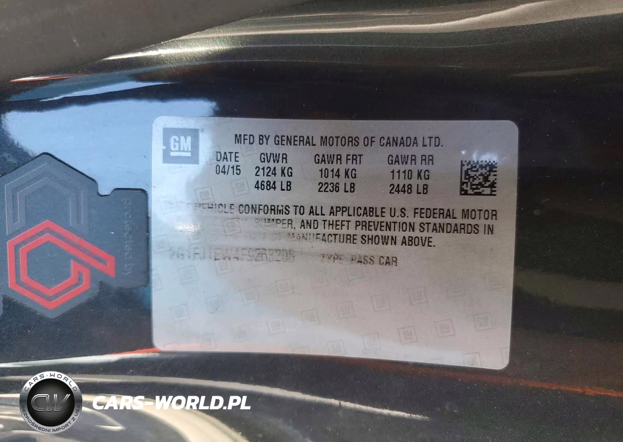 2015 Chevrolet Camaro 2Ss VIN:2G1FJ1EW4F9263206 - 13