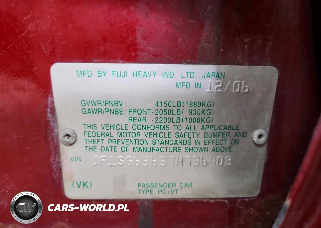 2007 Subaru Forester 2.5X VIN:JF1SG63637H736908 - 13