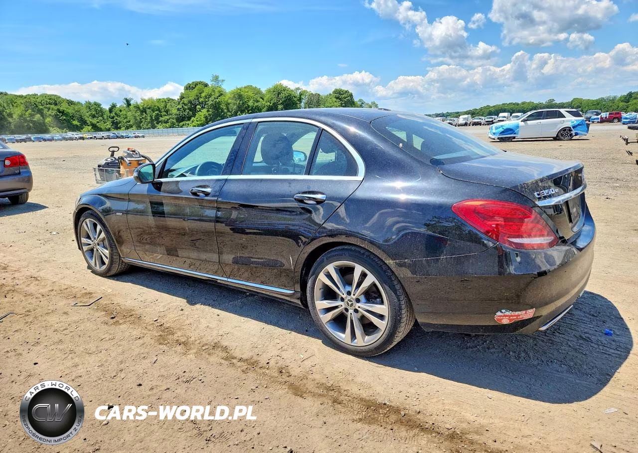 2018 Mercedes-Benz C 350E VIN:55SWF4HB2JU269110 - 2
