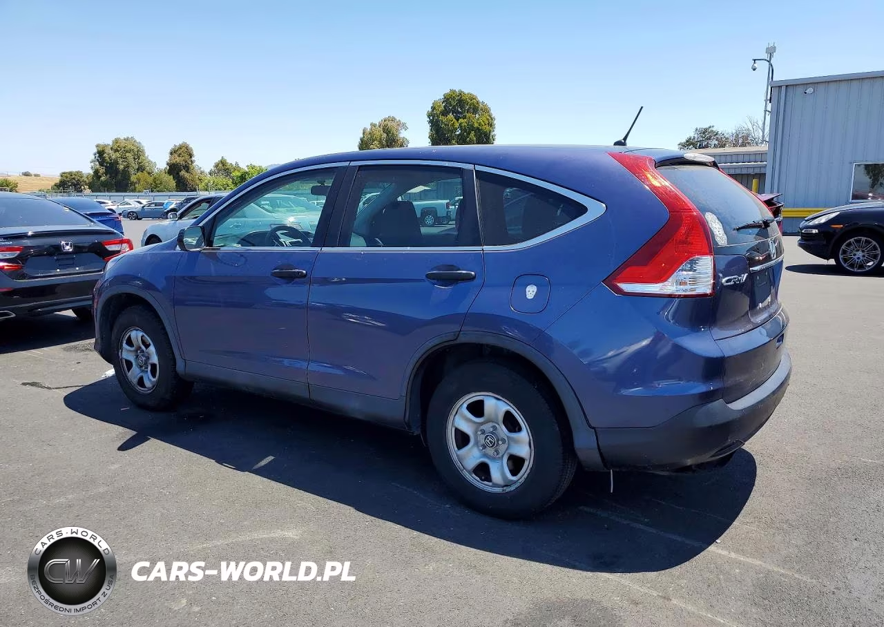 2014 Honda Cr-V Lx VIN:5J6RM3H30EL015187 - 2