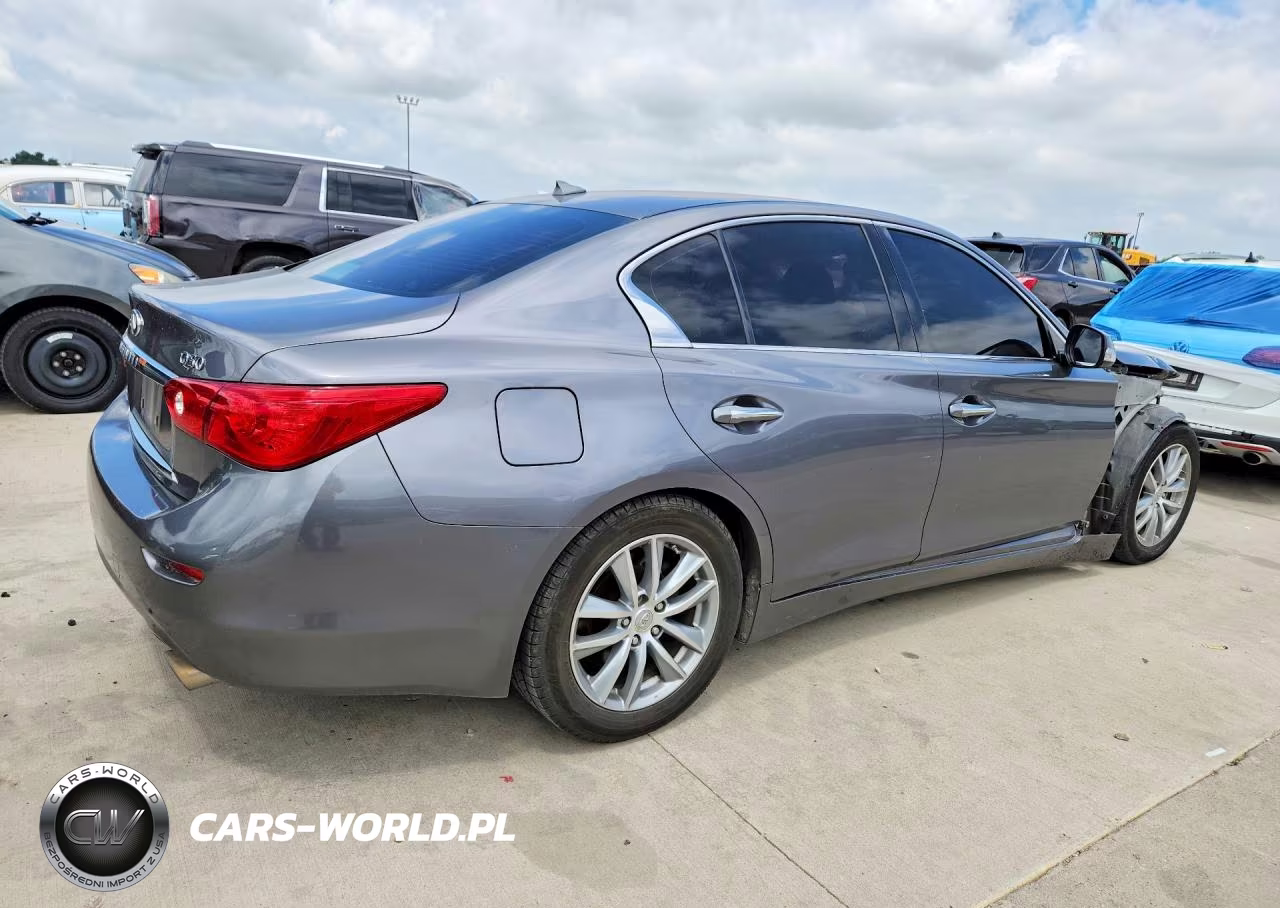 2014 Infiniti Q50 Base VIN:JN1BV7AP0EM672772 - 3