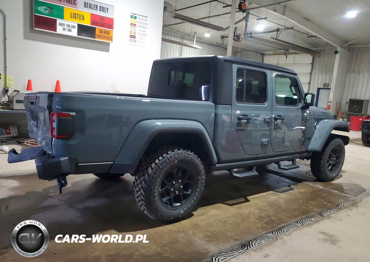 2024 Jeep Gladiator Sport VIN:1C6HJTAG1RL118302 - 3