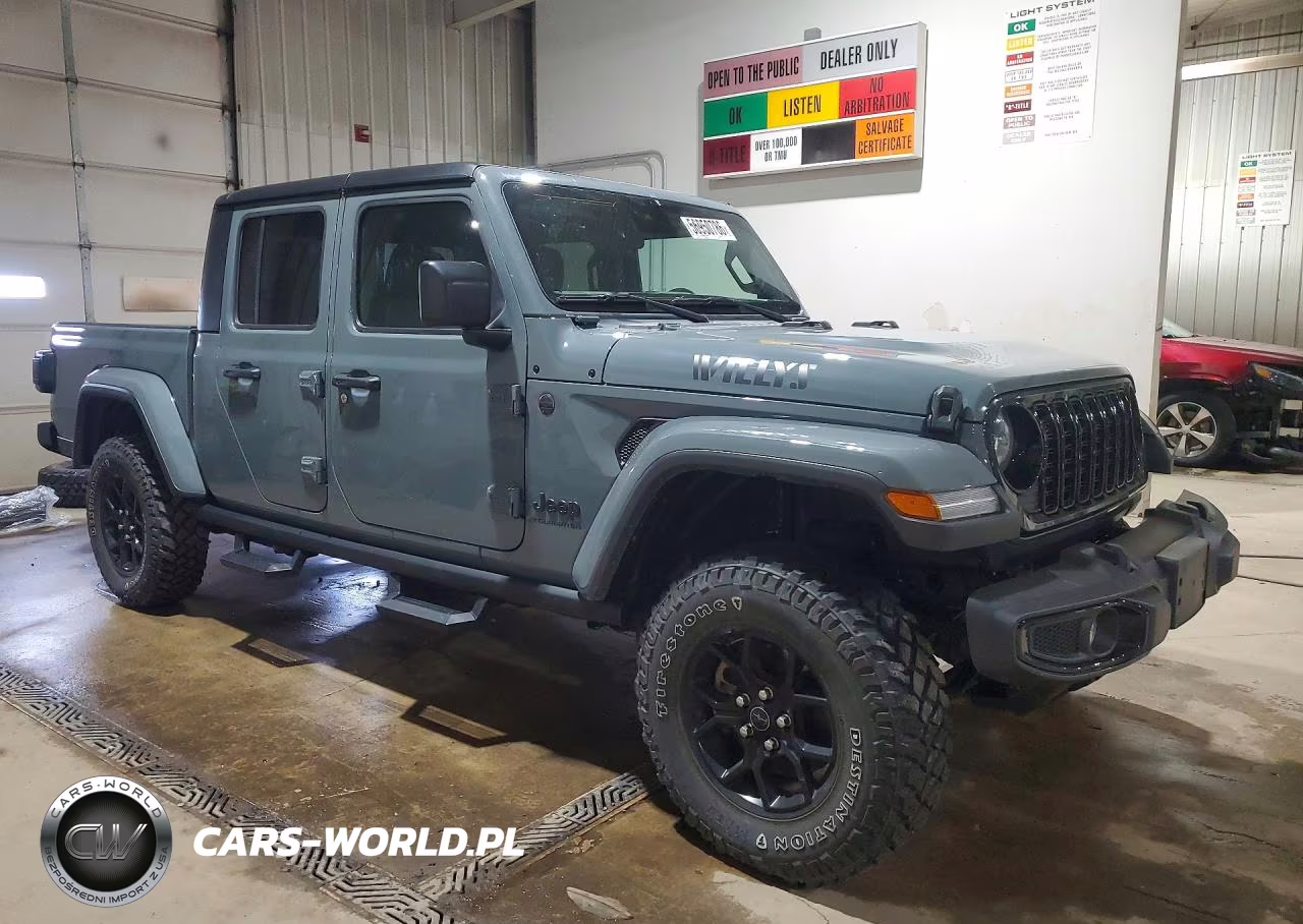 2024 Jeep Gladiator Sport VIN:1C6HJTAG1RL118302 - 4