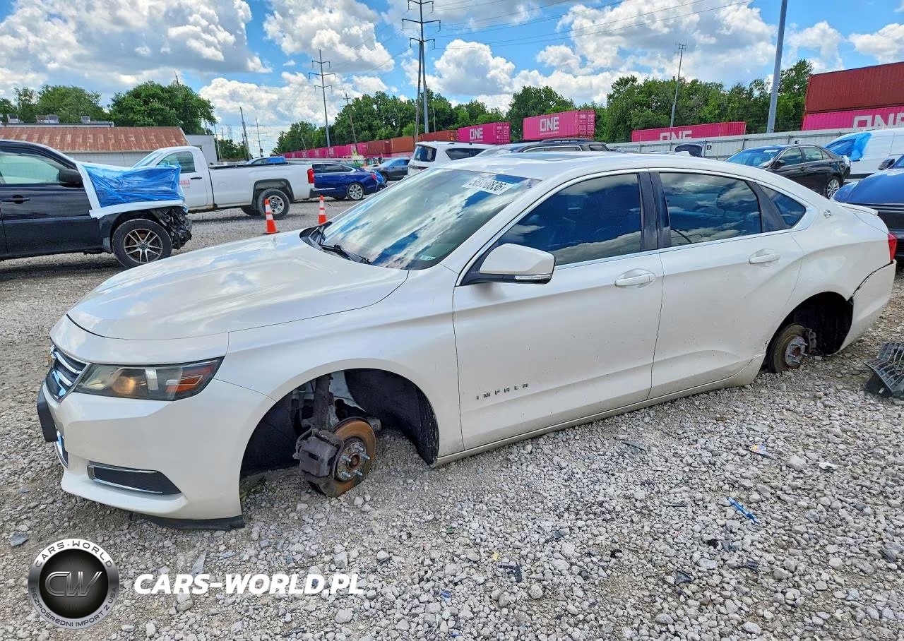 2014 Chevrolet Impala Lt VIN:1G1125S30EU117640 - 1