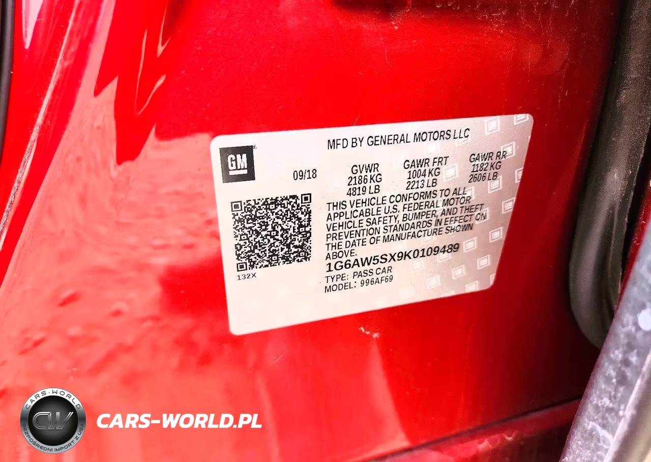2019 Cadillac Cts VIN:1G6AW5SX9K0109489 - 12