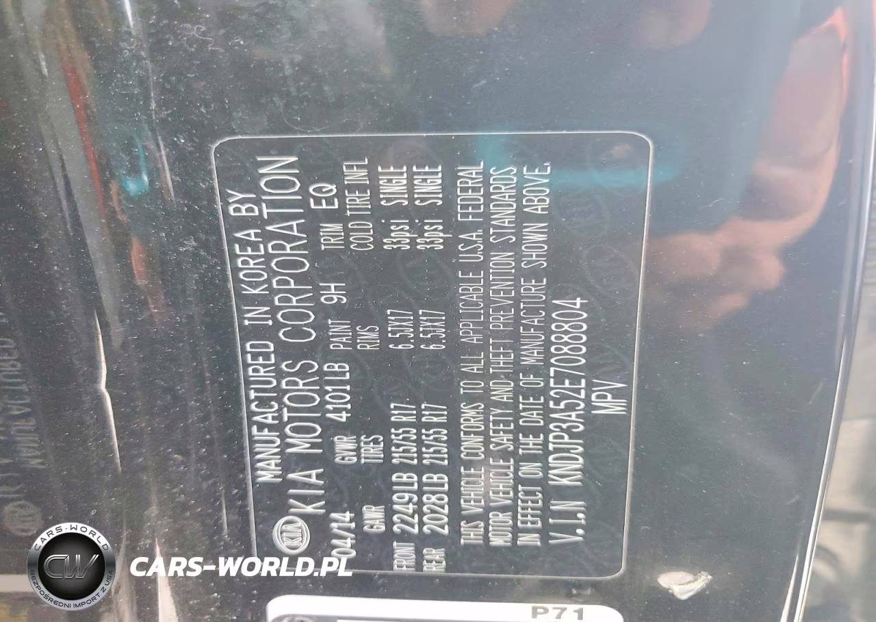 2014 Kia Soul + VIN:KNDJP3A52E7088804 - 13