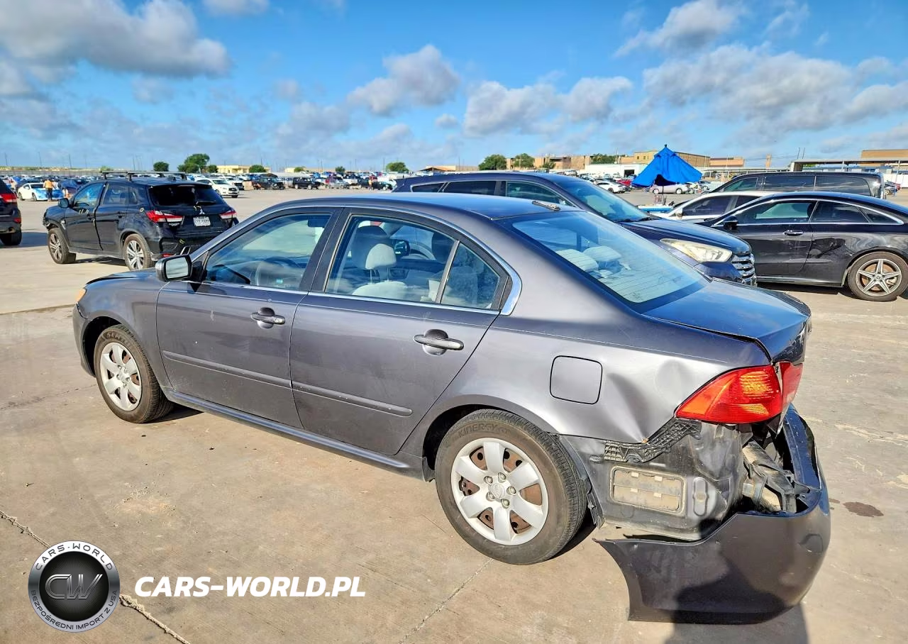 2009 Kia Optima Lx VIN:KNAGE228395293212 - 2