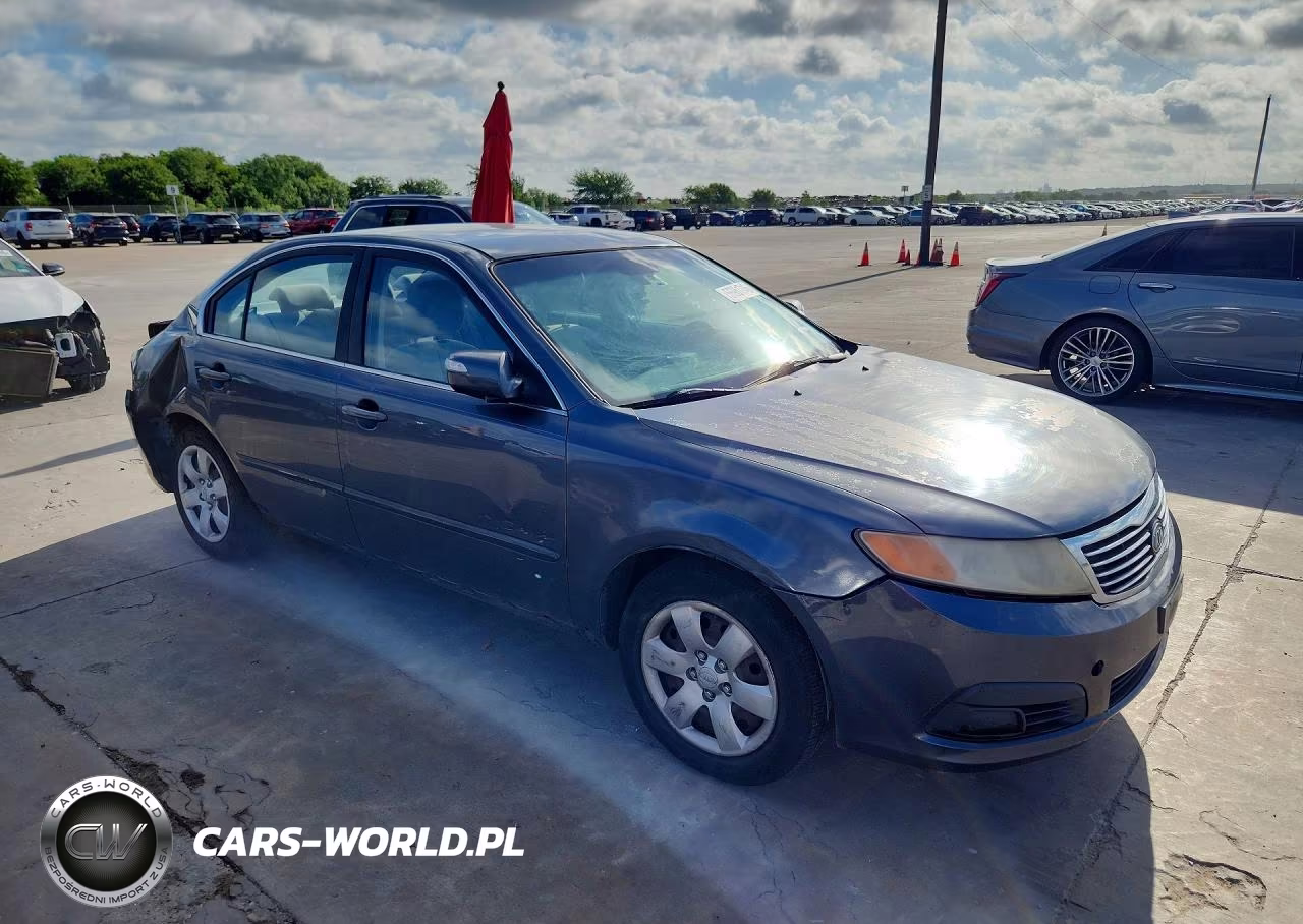 2009 Kia Optima Lx VIN:KNAGE228395293212 - 4