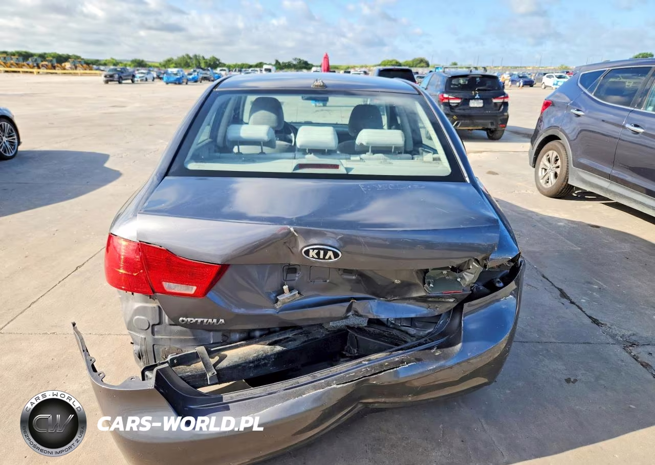 2009 Kia Optima Lx VIN:KNAGE228395293212 - 6