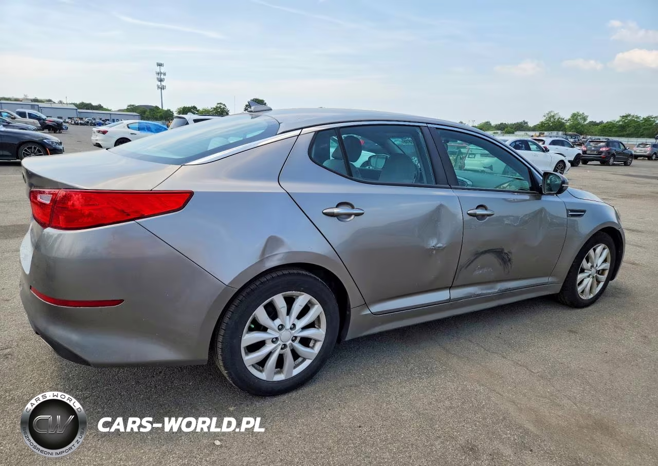 2014 Kia Optima Lx VIN:5XXGM4A77EG329757 - 3