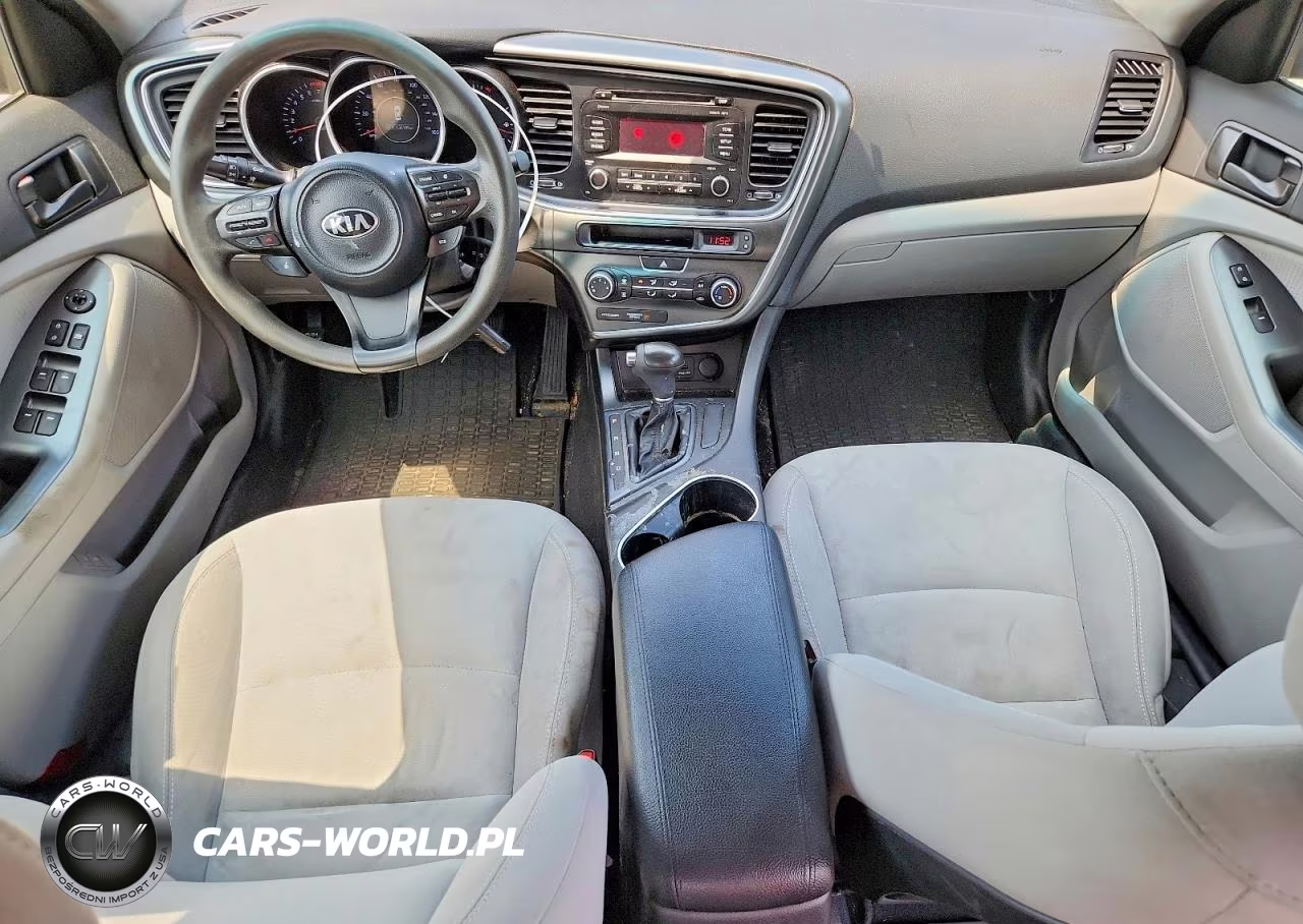 2014 Kia Optima Lx VIN:5XXGM4A77EG329757 - 8