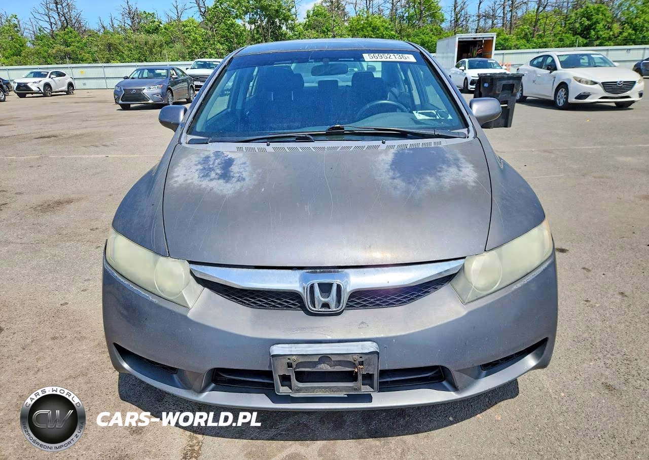 2009 Honda Civic Lx-S VIN:19XFA16639E013645 - 5