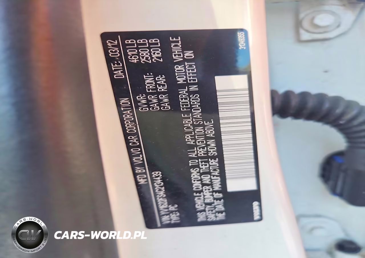 2012 Volvo S60 T5 VIN:YV1622FS4C2134439 - 12