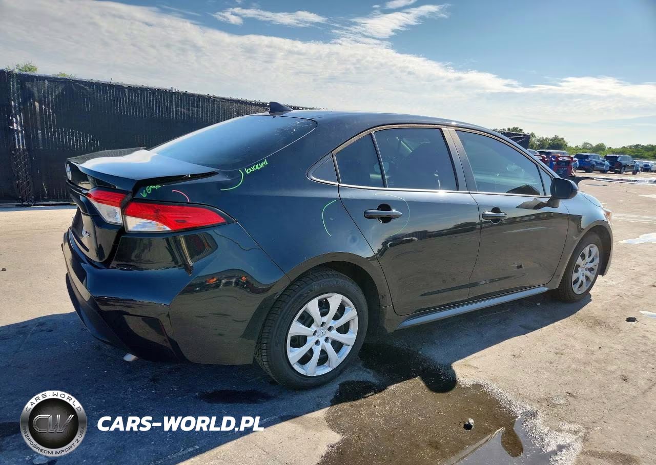 2022 Toyota Corolla Le VIN:5YFEPMAE2NP334837 - 3
