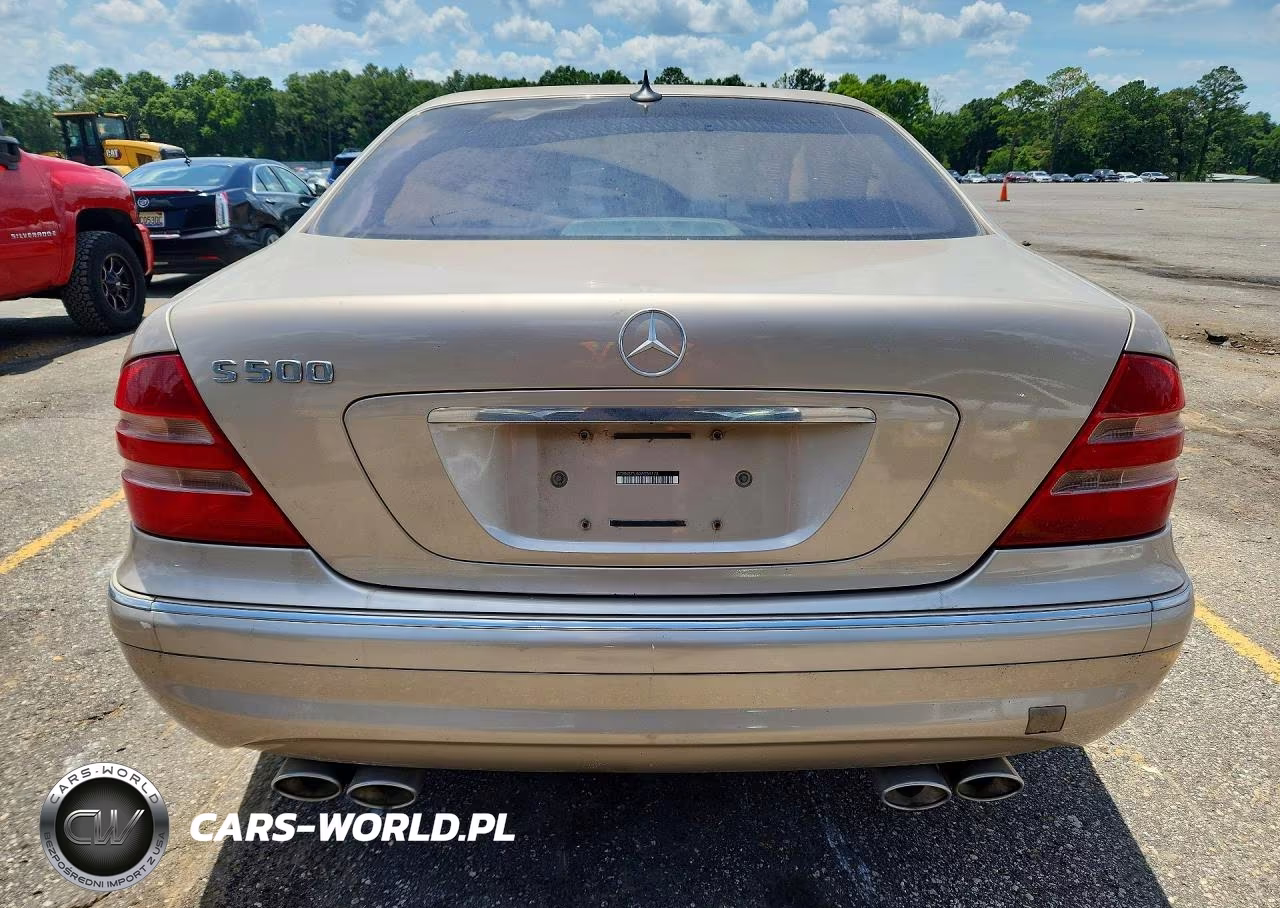 2002 Mercedes-Benz S 500 VIN:WDBNG75J62A254173 - 6