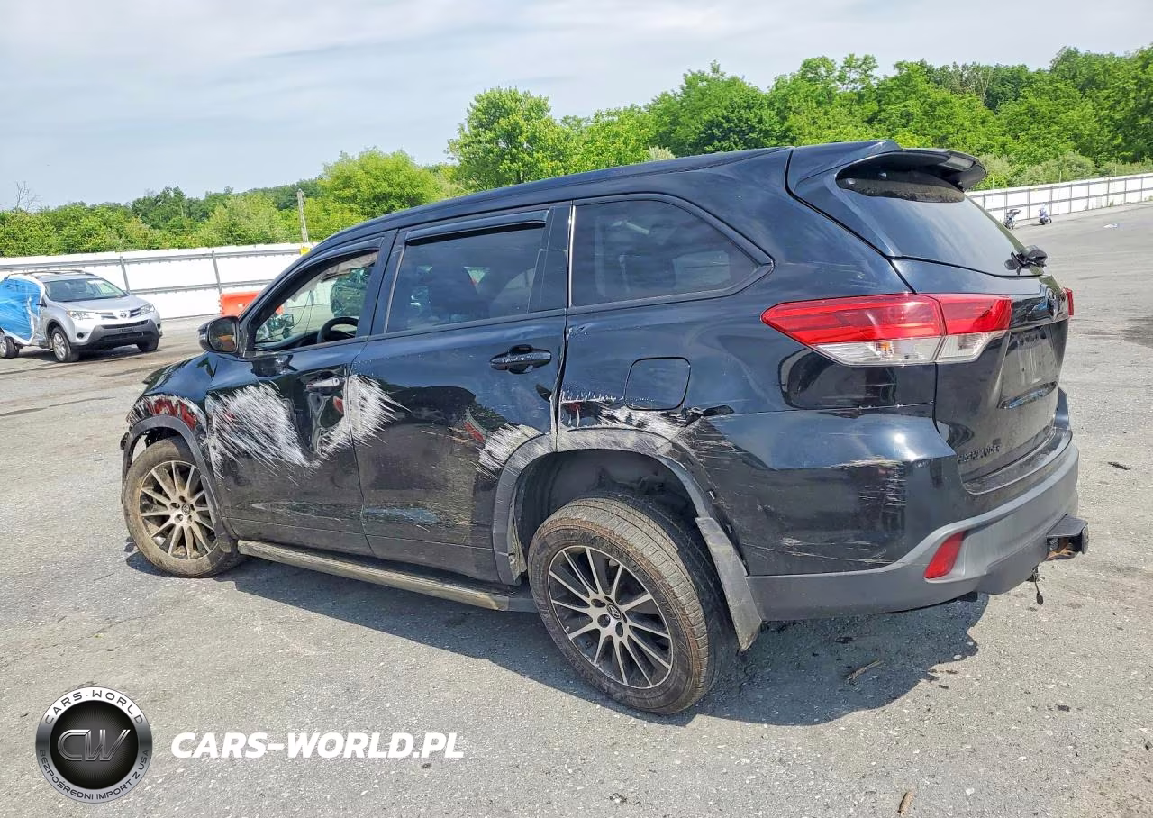 2018 Toyota Highlander Se VIN:5TDJZRFH7JS560320 - 2