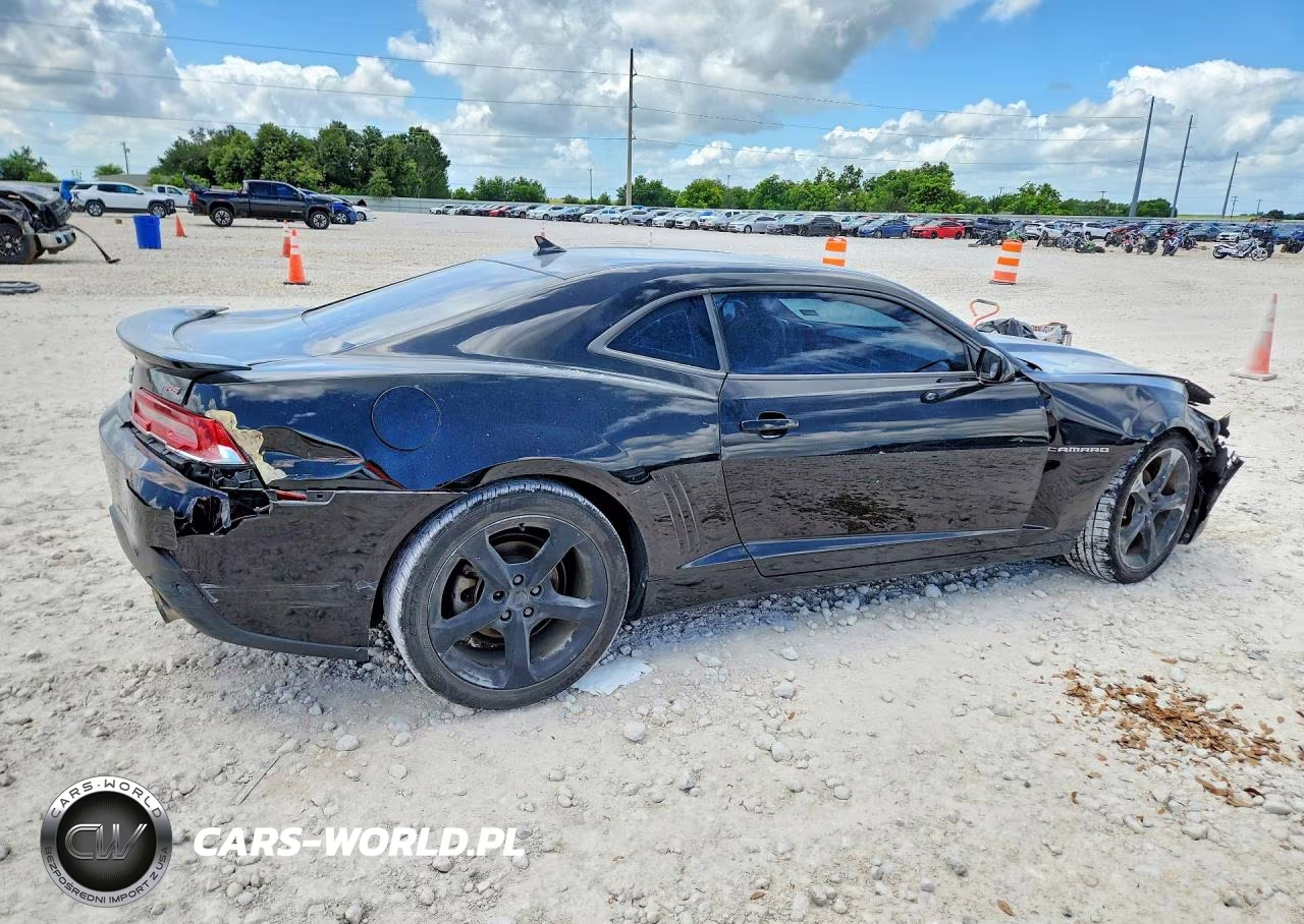 2015 Chevrolet Camaro Lt VIN:2G1FD1E30F9272658 - 3