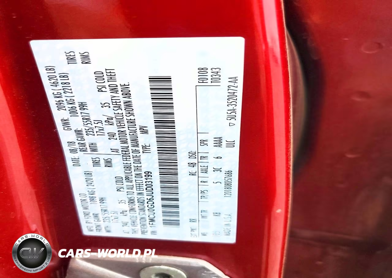 2018 Ford Escape Se VIN:1FMCU0GD6JUD03199 - 13