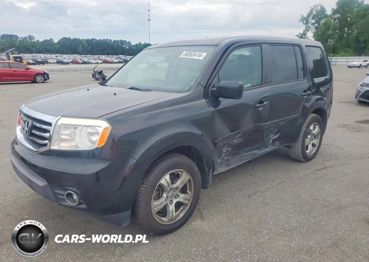 2013 Honda Pilot Exl – zdjęcie 1 z 13