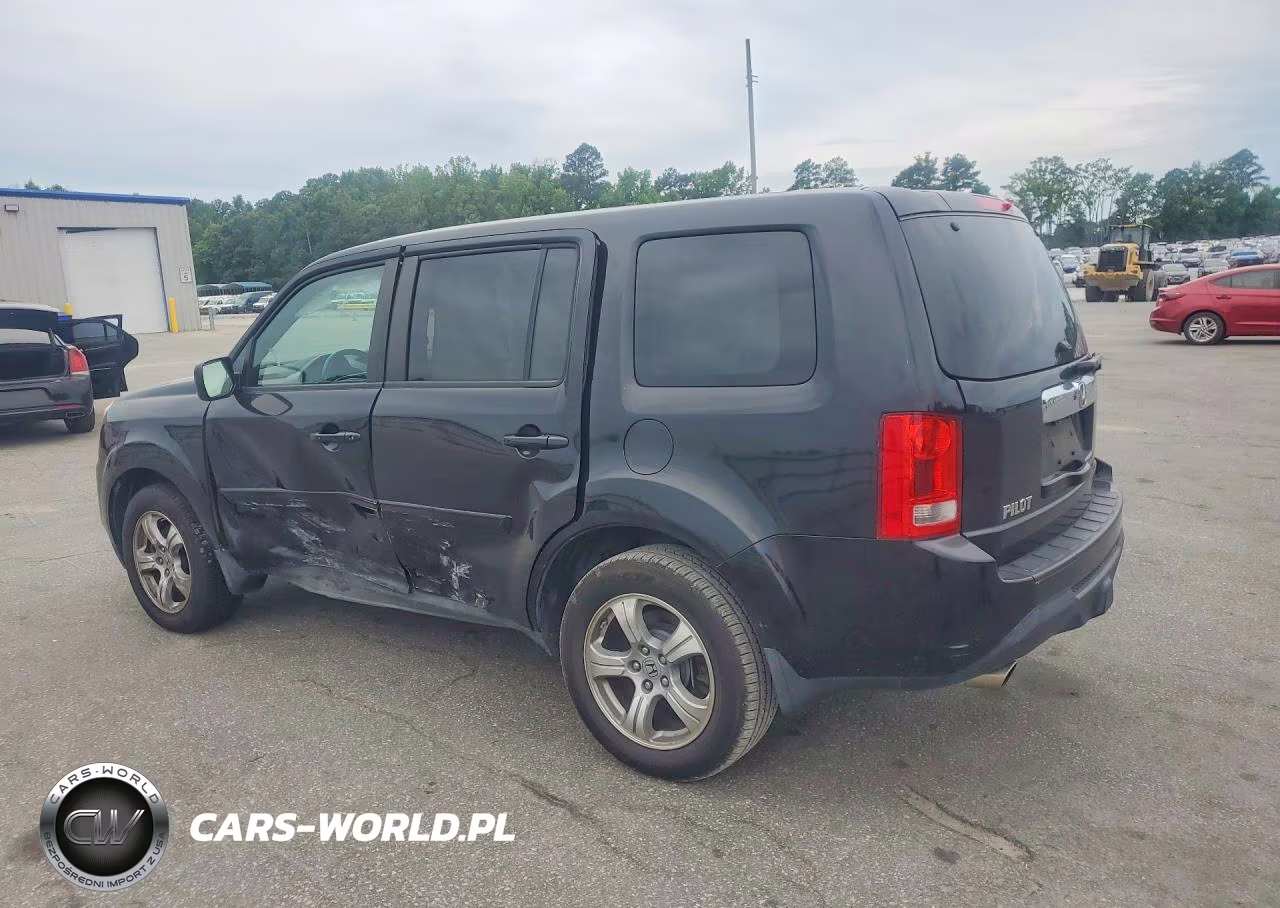 2013 Honda Pilot Exl VIN:5FNYF3H54DB032184 - 2