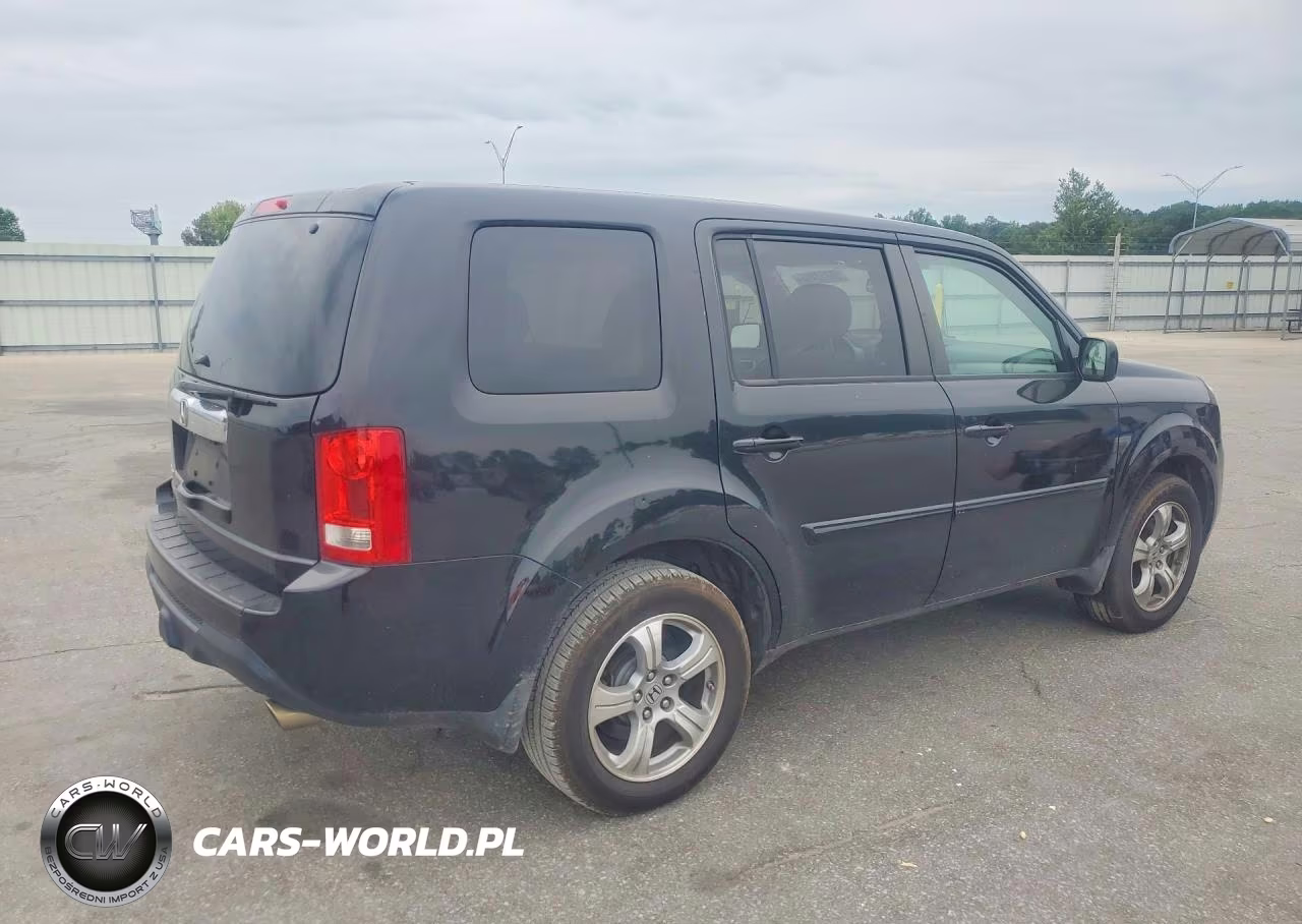 2013 Honda Pilot Exl VIN:5FNYF3H54DB032184 - 3