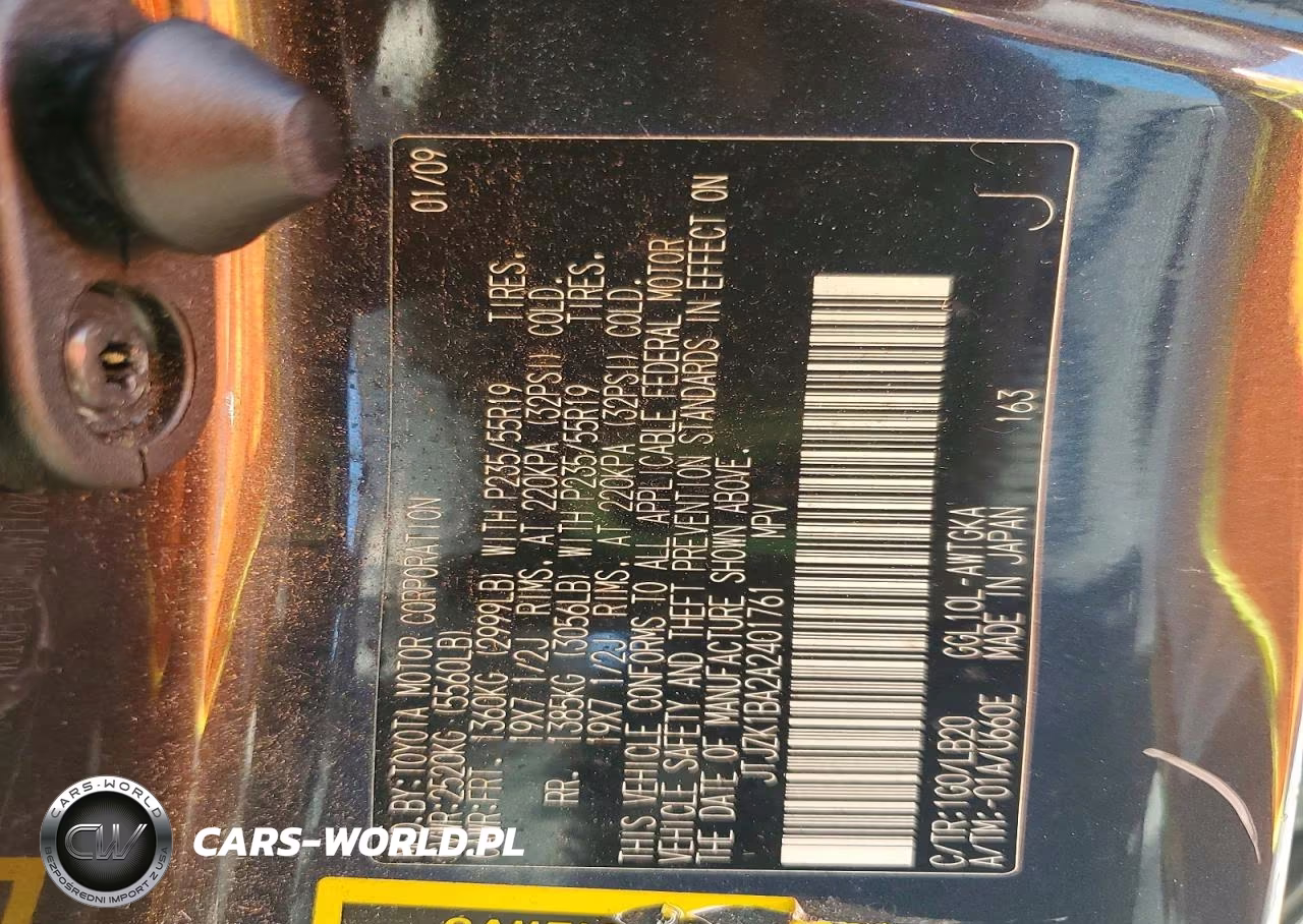 2010 Lexus Rx 350 VIN:JTJZK1BA2A2401761 - 13