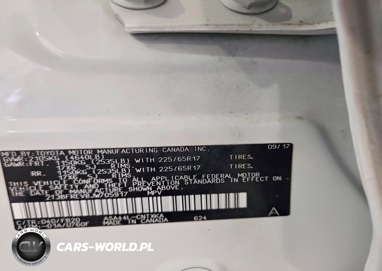 2018 Toyota Rav4 VIN:2T3BFREV8JW705917 - 12