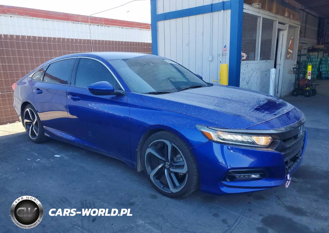 2018 Honda Accord Sport VIN:1HGCV1F32JA105383 - 4