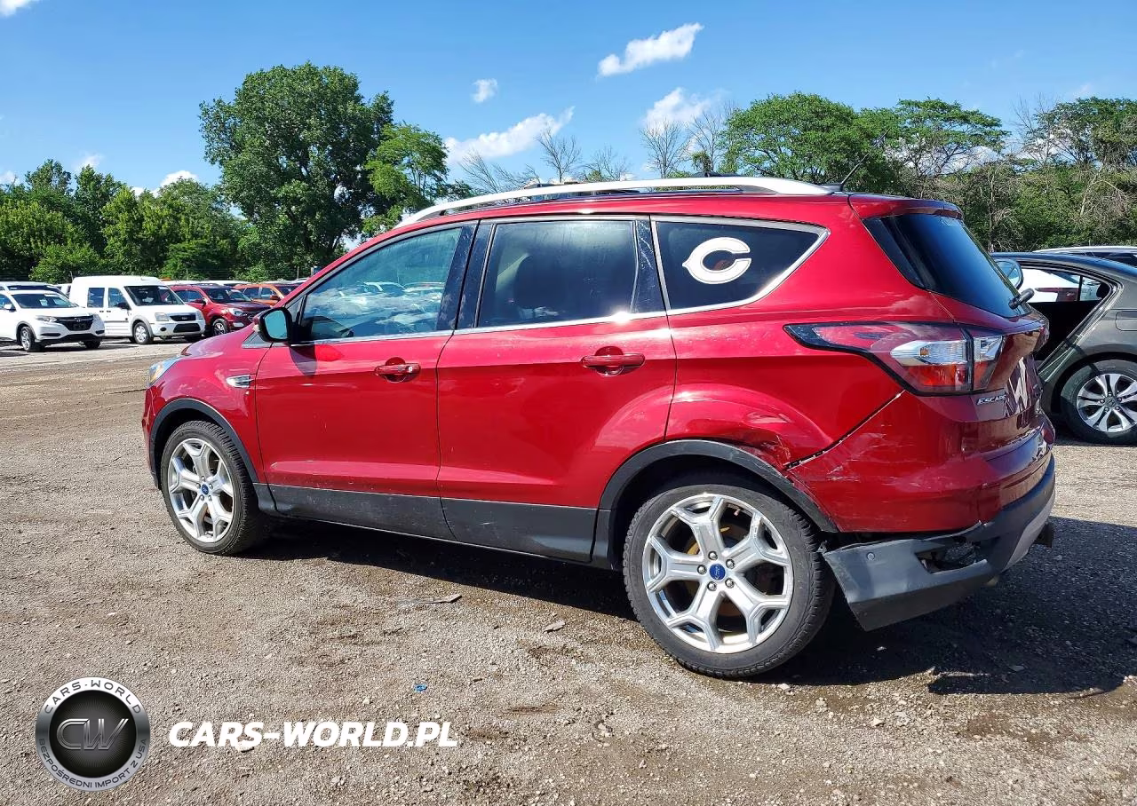 2017 Ford Escape Titanium VIN:1FMCU9J99HUC00989 - 2