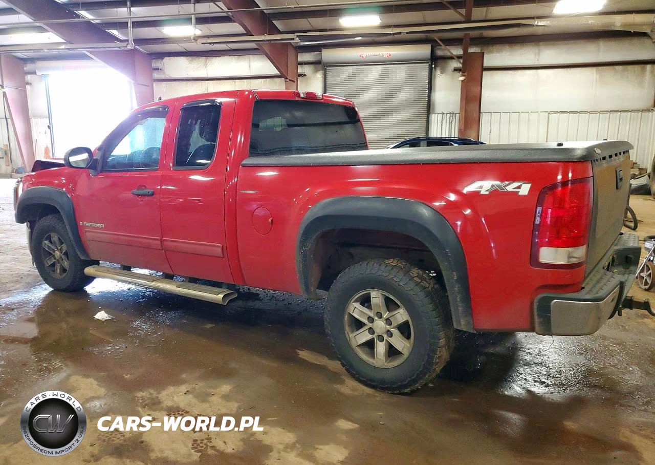 2008 GMC Sierra K1500 VIN:1GTEK19J78Z317640 - 2