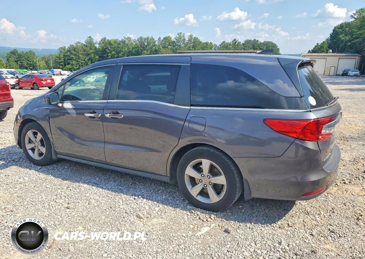 2019 Honda Odyssey Exl VIN:5FNRL6H75KB073596 - 2