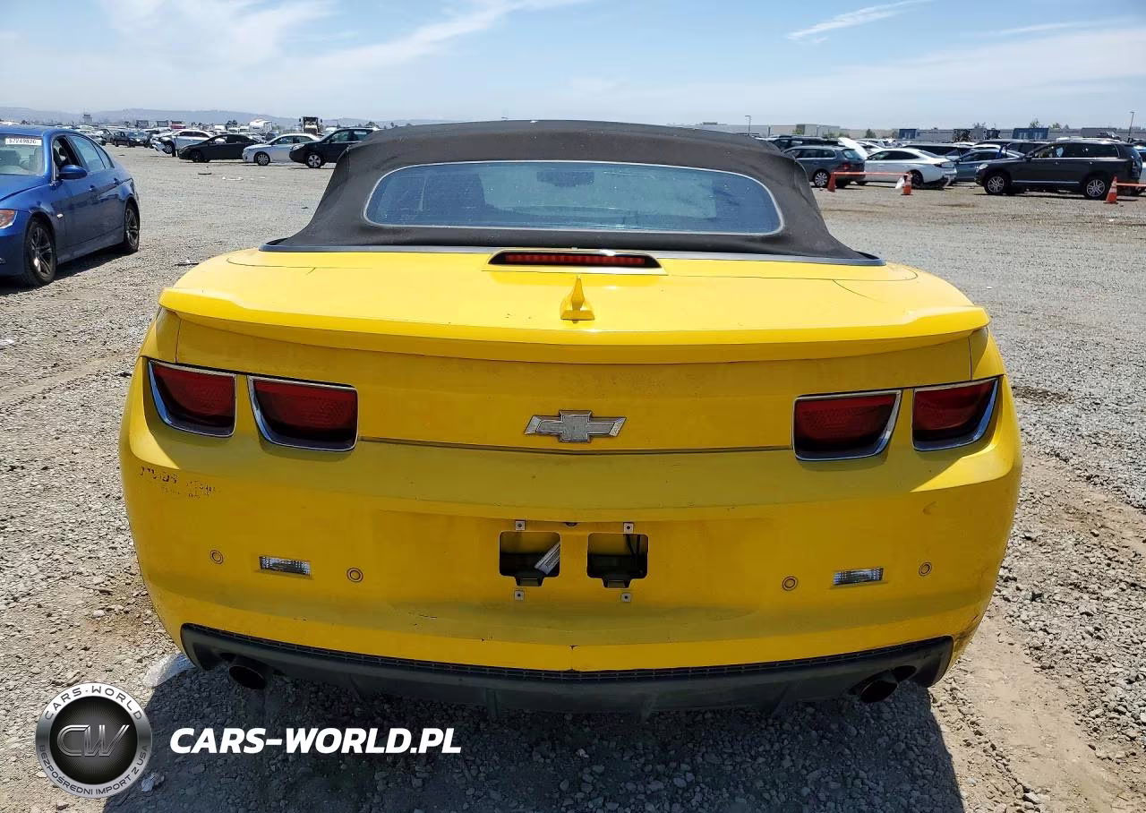 2012 Chevrolet Camaro Lt VIN:2G1FB3D32C9208457 - 6