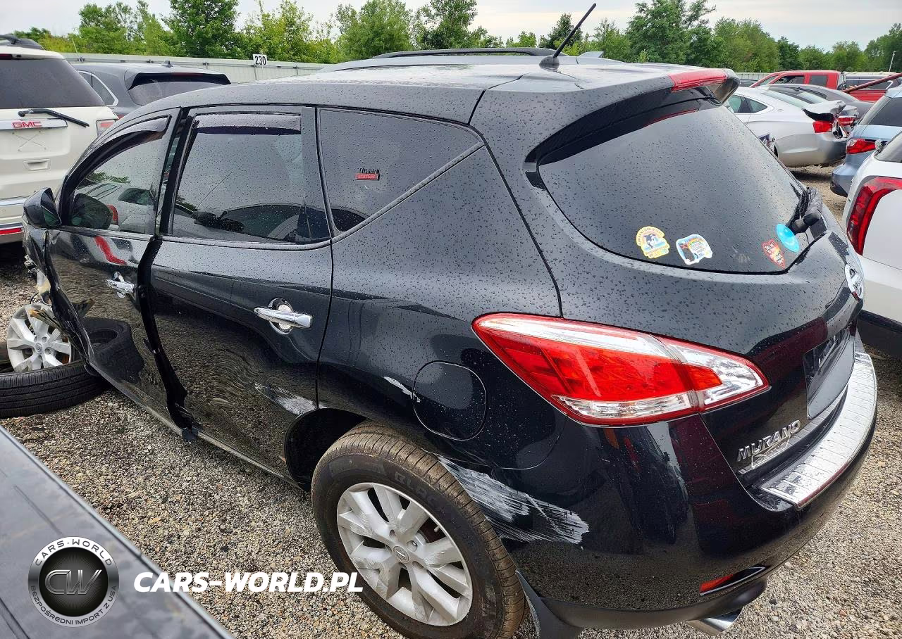2012 Nissan Murano S VIN:JN8AZ1MW7CW215685 - 2