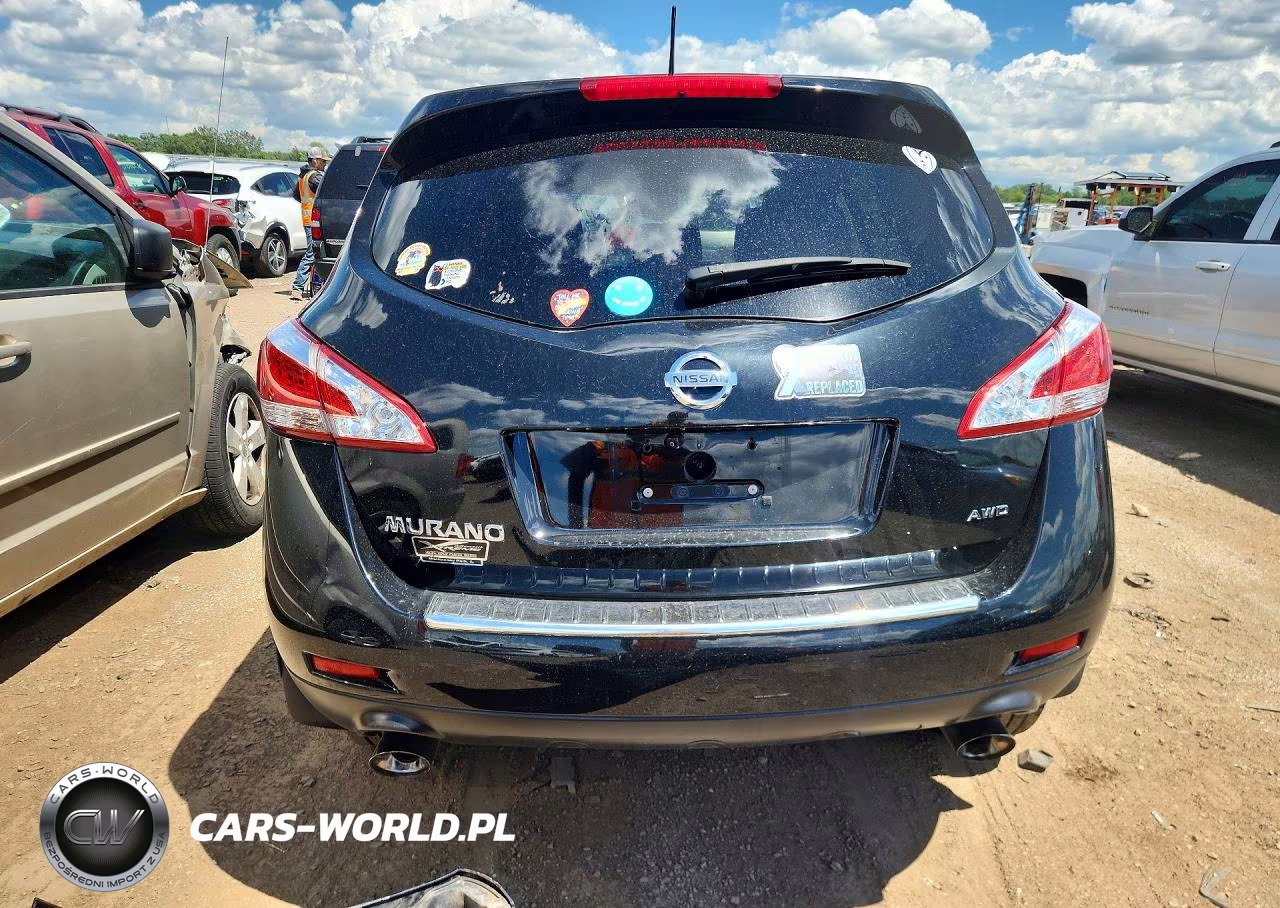 2012 Nissan Murano S VIN:JN8AZ1MW7CW215685 - 6