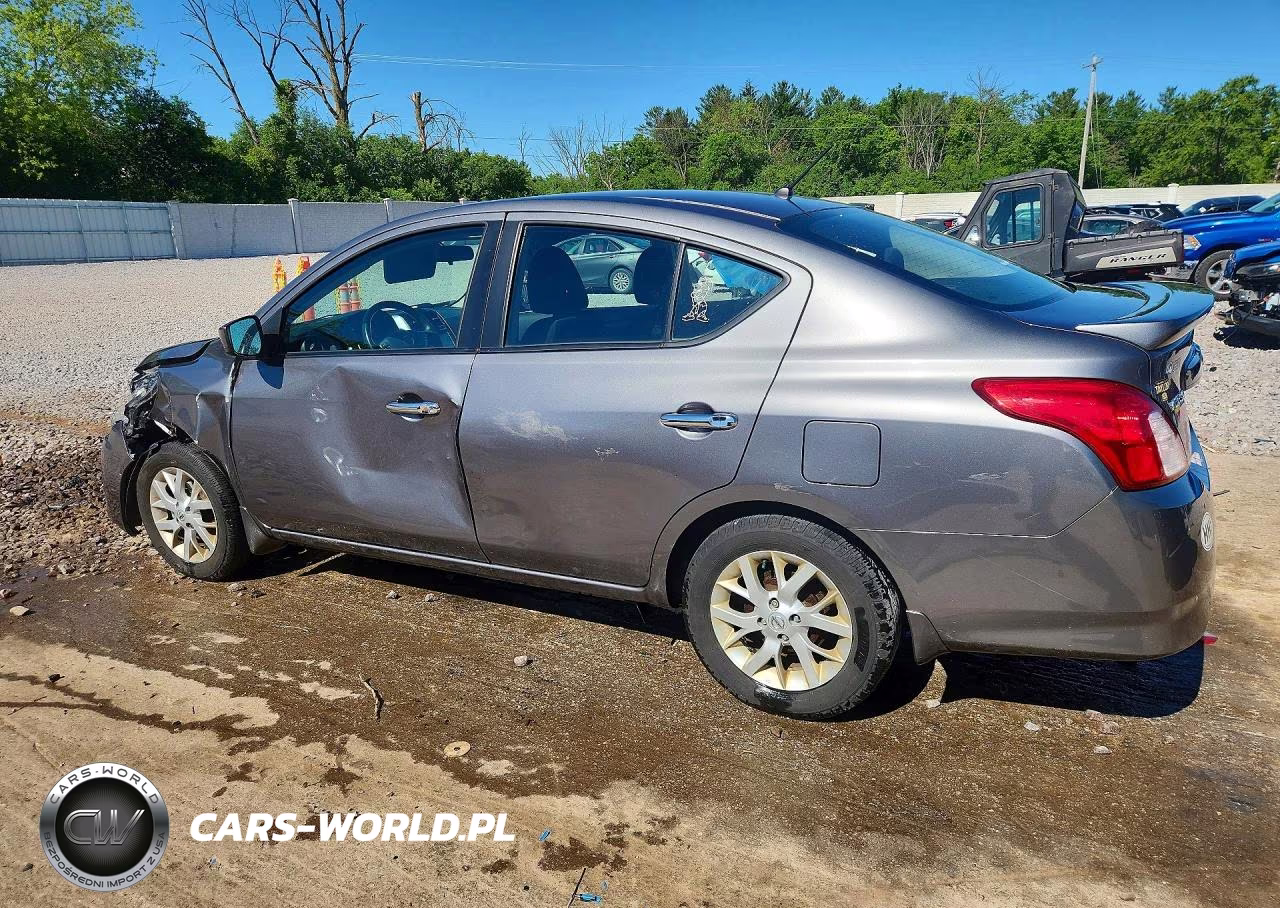 2018 Nissan Versa Sv VIN:3N1CN7AP1JL886372 - 2
