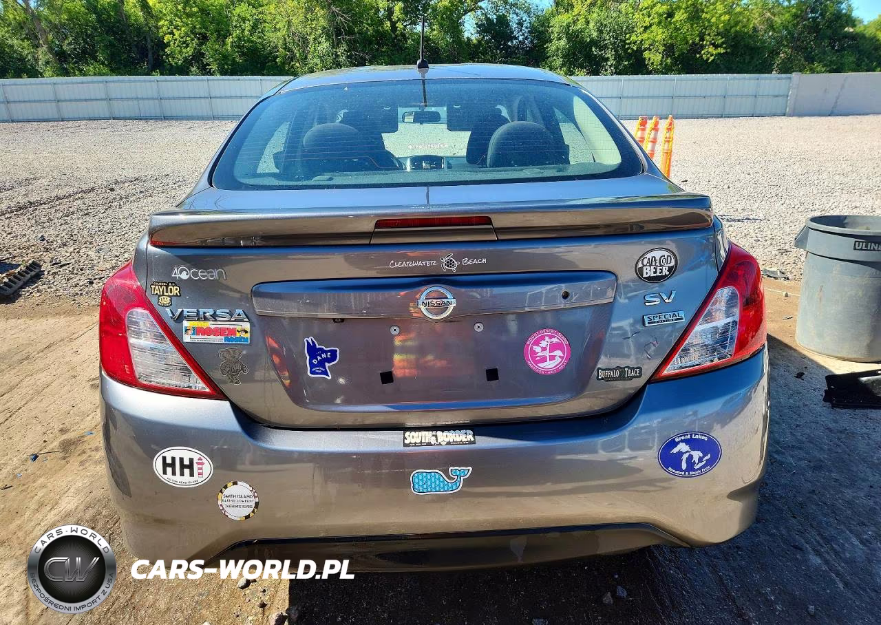 2018 Nissan Versa Sv VIN:3N1CN7AP1JL886372 - 6