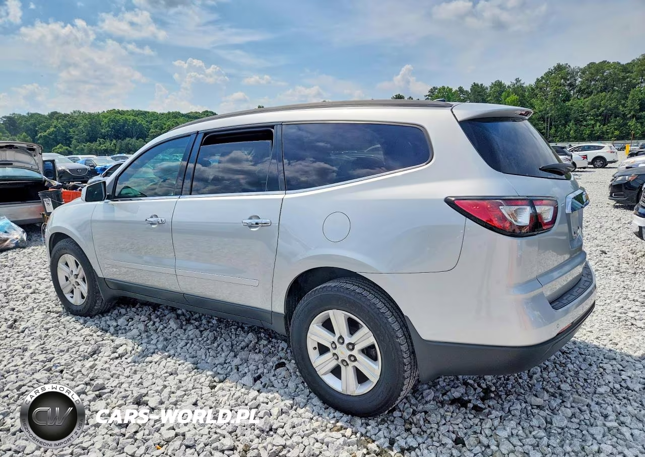2013 Chevrolet Traverse Lt VIN:1GNKRGKDXDJ154245 - 2