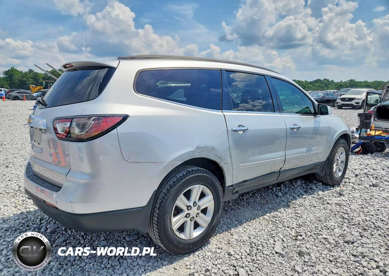 2013 Chevrolet Traverse Lt VIN:1GNKRGKDXDJ154245 - 3